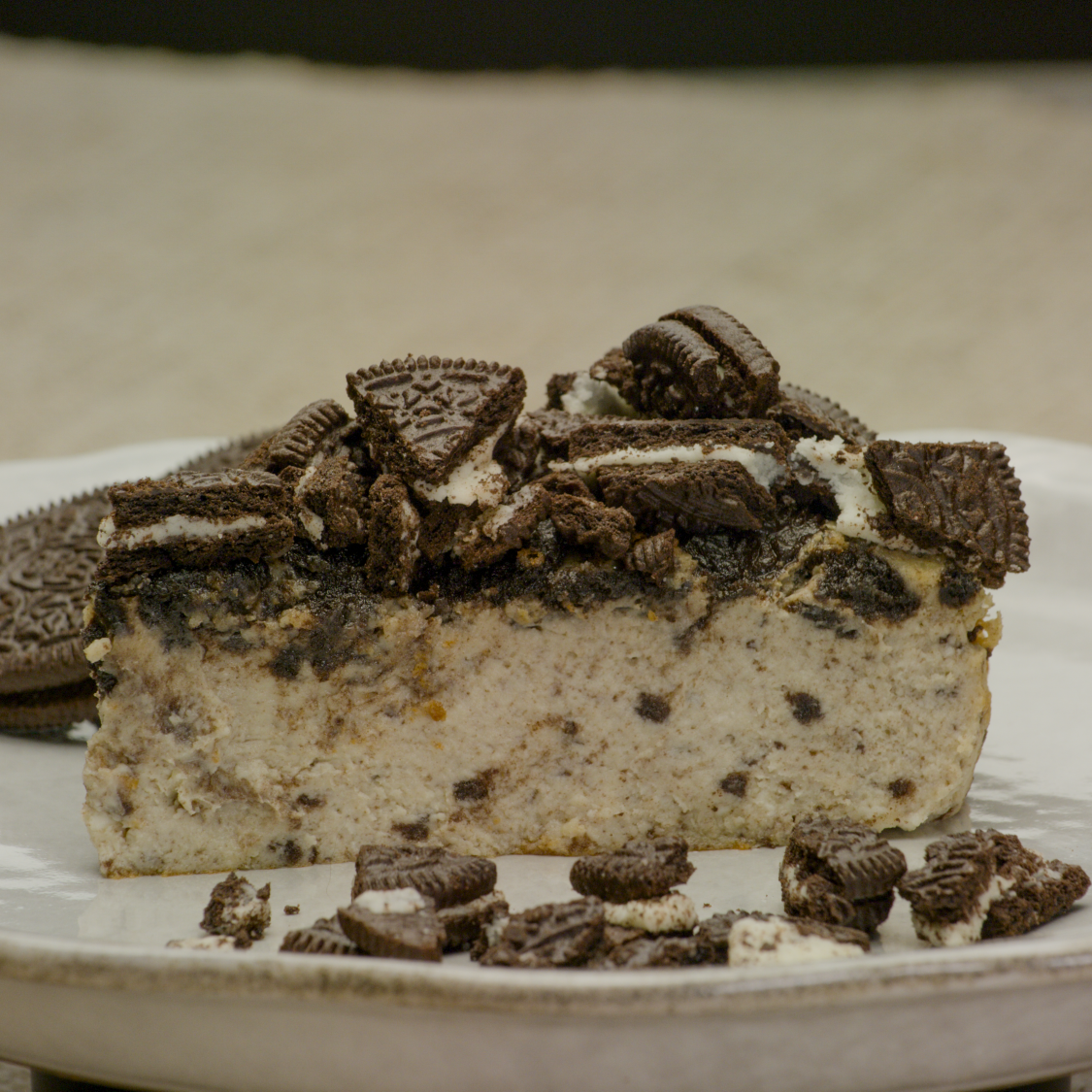 Oreo Basque slice Cheesecake