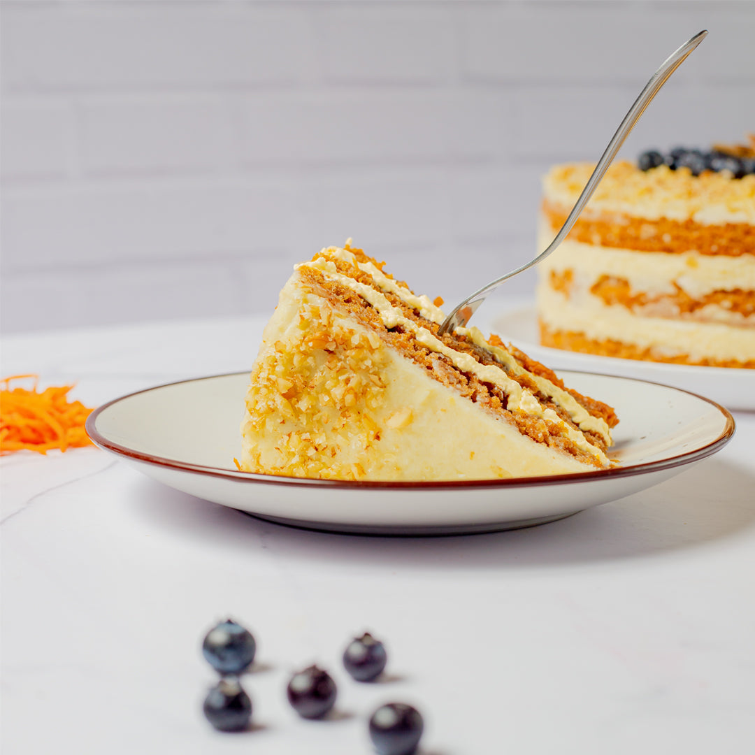 Tarta de zanahoria entera