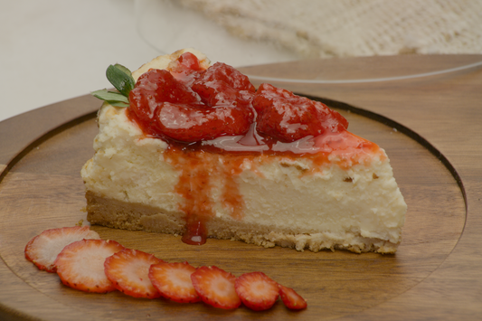 Strawberry Cheesecake Slice