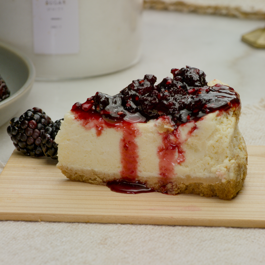 Blackberry slice Cheesecake