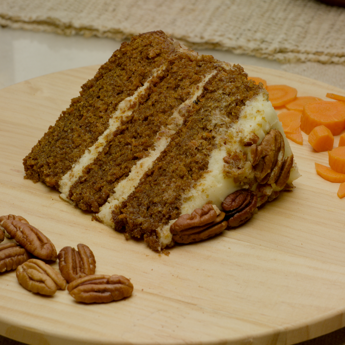Carrot Cake Slice