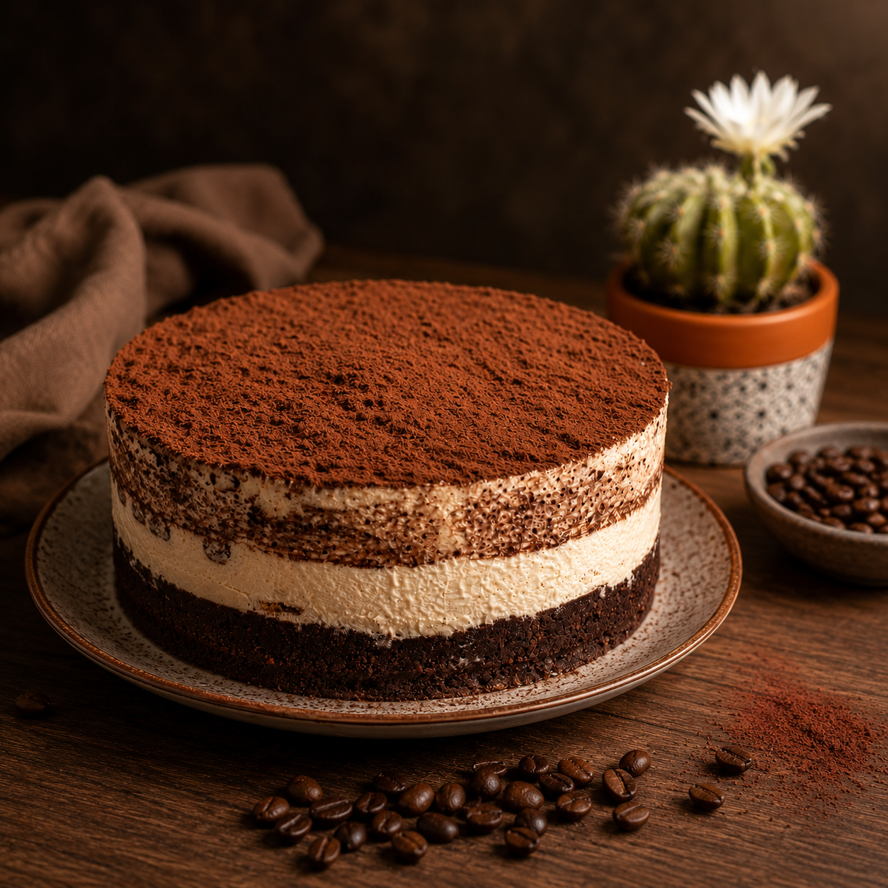 Tarta de queso Tiramisú entera