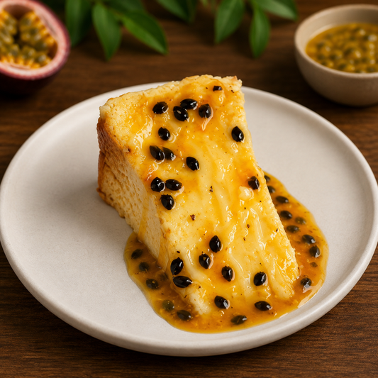 passion fruit slice Cheesecake