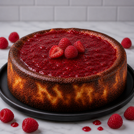 Cheesecake entero de frambuesa