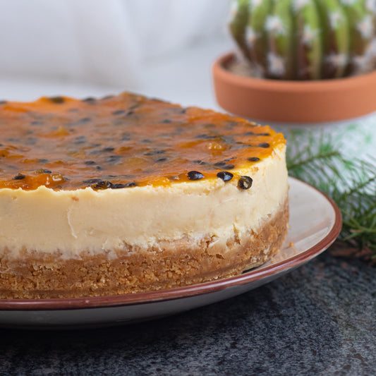 Whole Passion Fruit Cheesecake