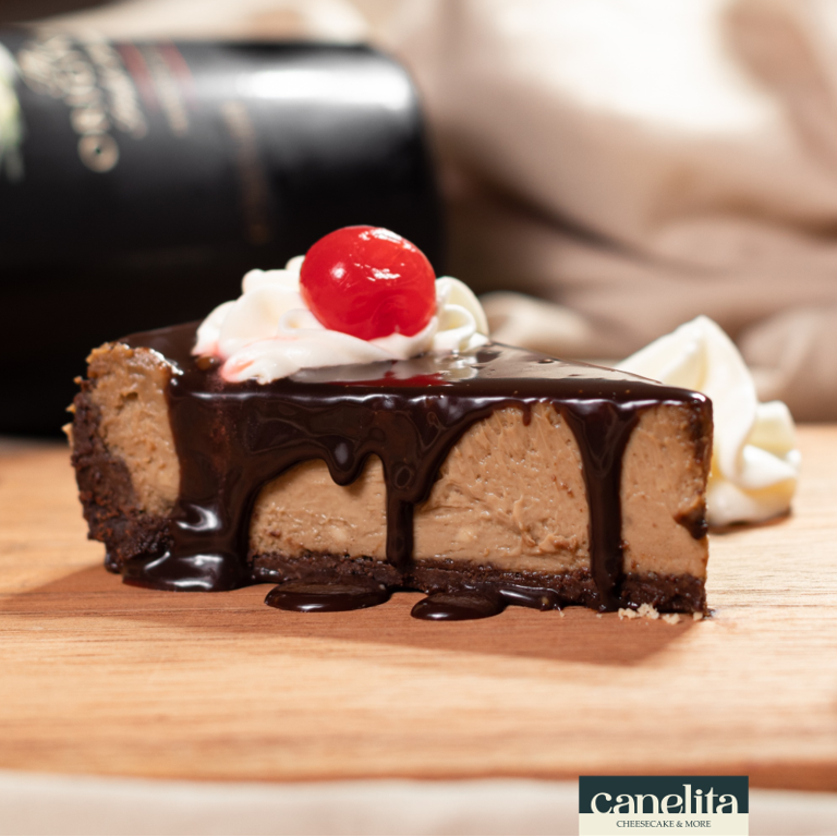 Chocolate Cheesecake slice